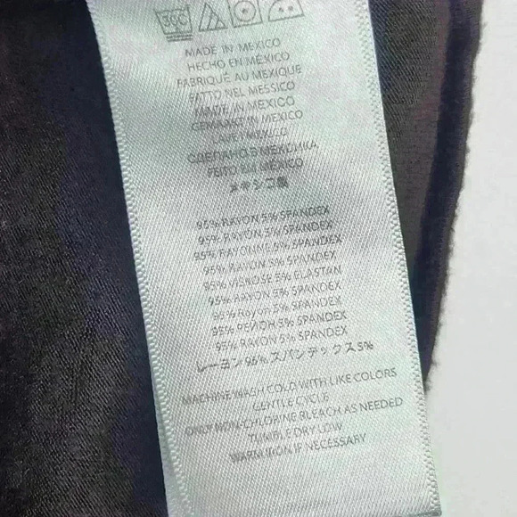 Michael Michael Kors women's brown stretchy cap sleeve t-shirt size medium - Picture 7 of 7